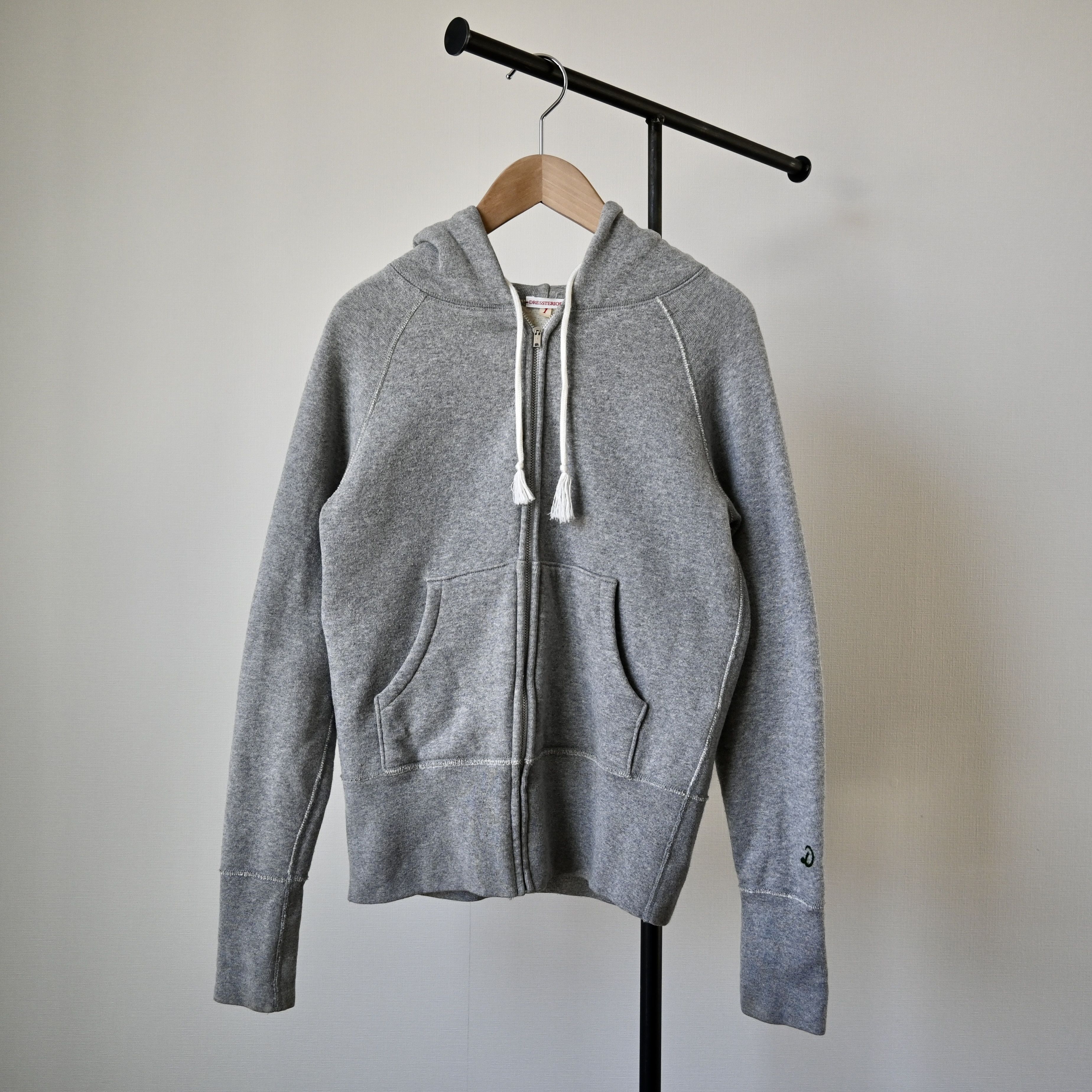 DRESSTERIOR DRESSTERIOR loopwheel cotton zip-up hoodie made in Japan Size XS / US 0-2 / IT 36-38 - 1 Thumbnail