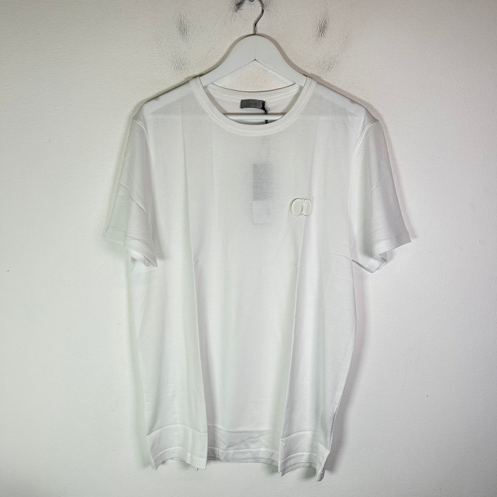 Dior Dior White CD Icon Logo T-Shirt Size US XL / EU 56 / 4 - 1 Thumbnail