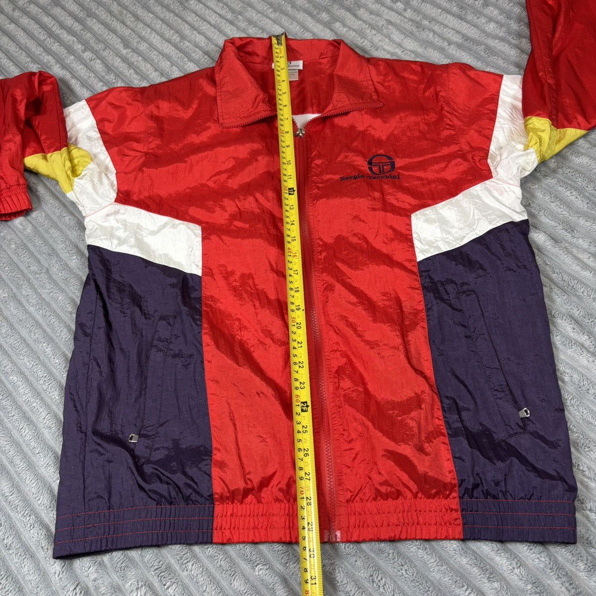Sergio Tacchini Sergio Tacchini Men's Large Color Block Track Jacket VTG Size US L / EU 52-54 / 3 - 9 Thumbnail