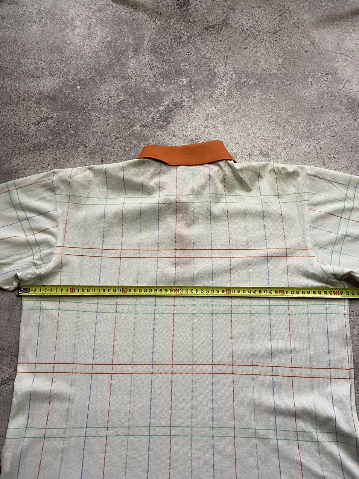 Balenciaga BALENCIAGA Paris Vintage Striped Polo Shirt Size US XXL / EU 58 / 5 - 12 Thumbnail