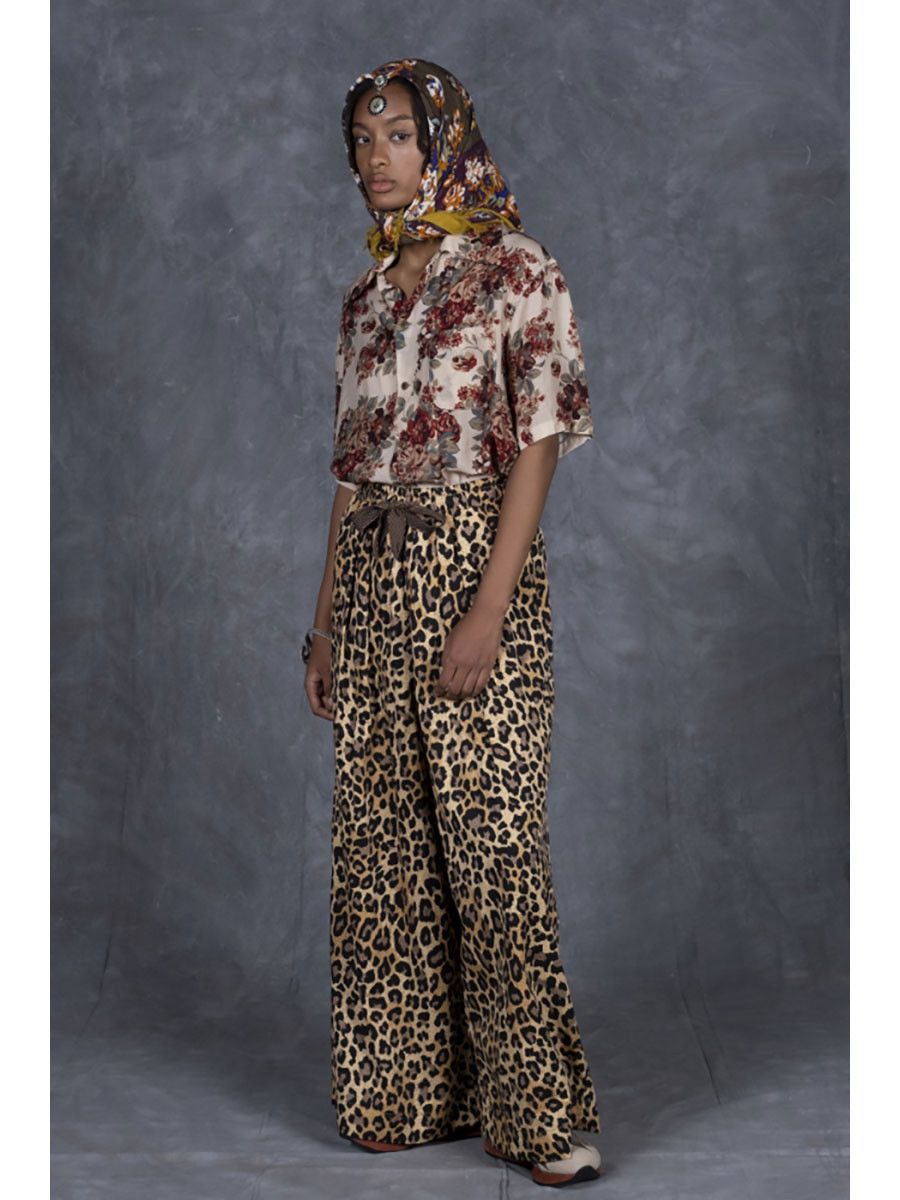 Kapital Kapital Coma Burberry Leopard baggy pants Size US 34 / EU 50 - 7 Thumbnail