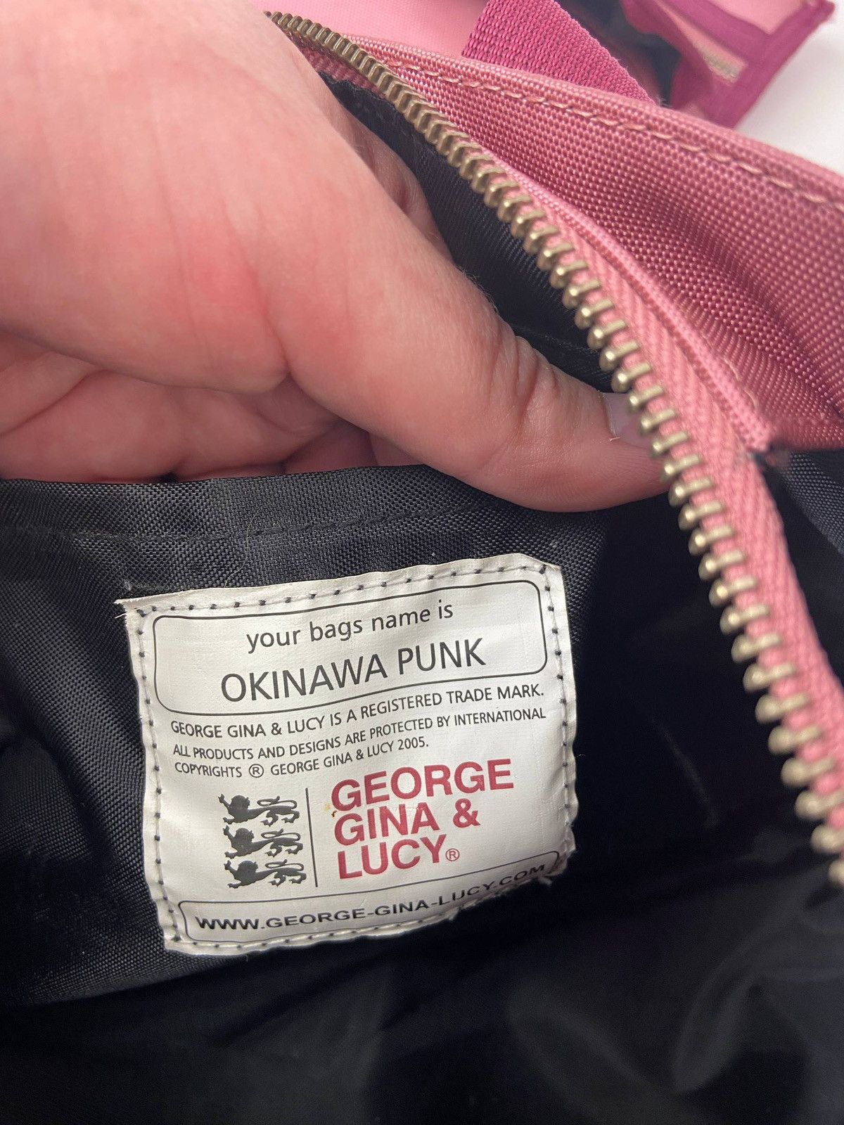 George Gina & Lucy Okinawa Punk Pink Nylon Shoulder Bag Y2K Utility RareHandbag Size ONE SIZE - 13 Thumbnail