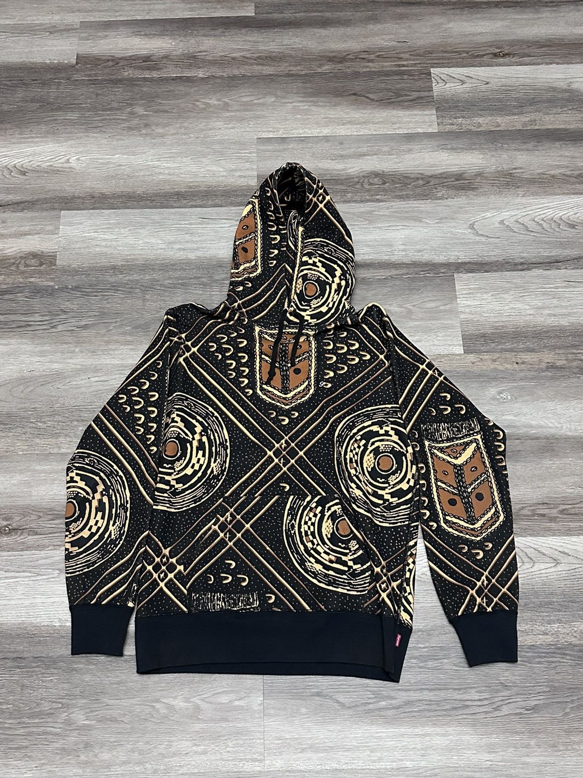 image of Supreme Cairo Pullover Hoodie F/w 2012 in Black, Men's (Size Medium)