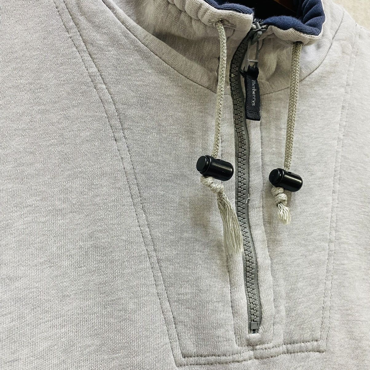 Burberry Vintage Burberrys of London Quarter Zip Sweatshirt Big Logo Size US L / EU 52-54 / 3 - 9 Thumbnail