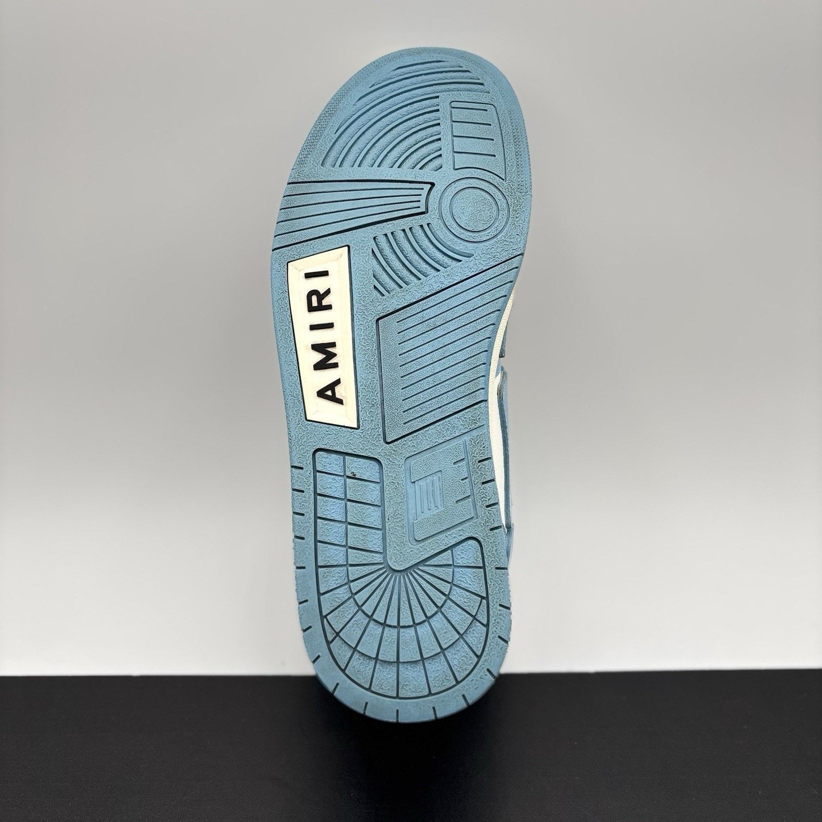 Amiri Amiri Skel High Top ' Powder Blue White ' | GOOD CONDITION! Size US 13 / EU 46 - 8 Thumbnail