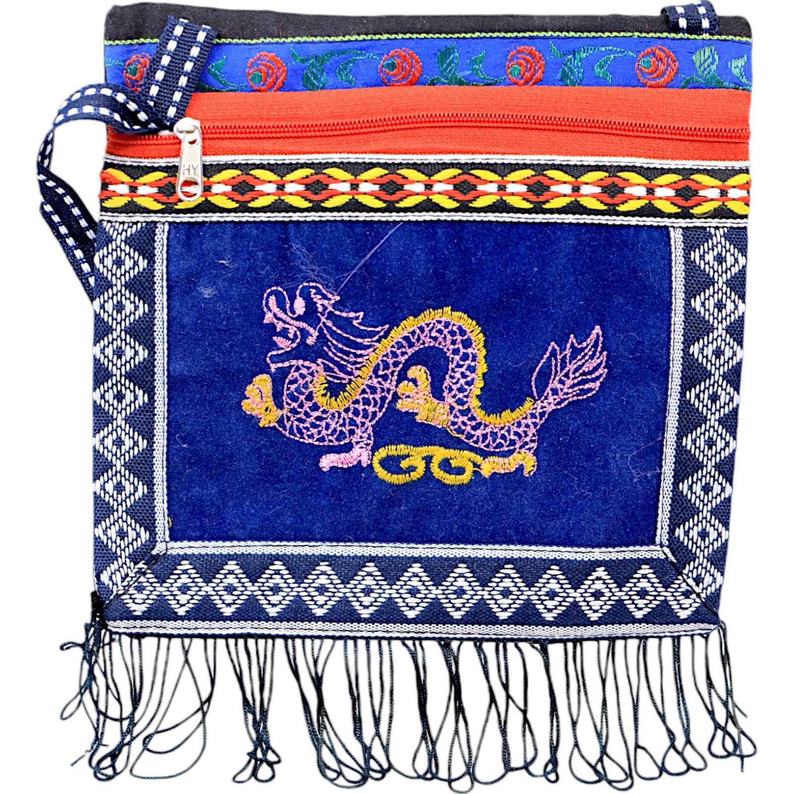 Other Dragon Stitched Crossbody Purse Satchel Bag Size ONE SIZE - 1 Thumbnail