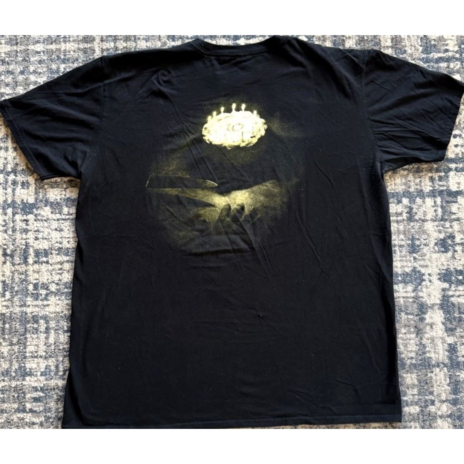 Gildan VINTAGE Opeth Watershed Concert T Shirt 2XL Black Mens Short Sleeve Crew Neck Gildan Band Metal Dream Dream Theater Katatonia 2008 2019 2010-2019 Size US XXL / EU 58 / 5 - 3 Thumbnail