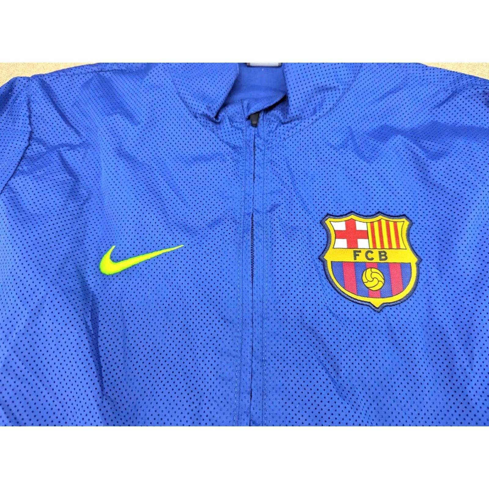 Nike Nike FC Barcelona Track Jacket Mens Sz M Full Zip Football Blue Size US M / EU 48-50 / 2 - 7 Thumbnail