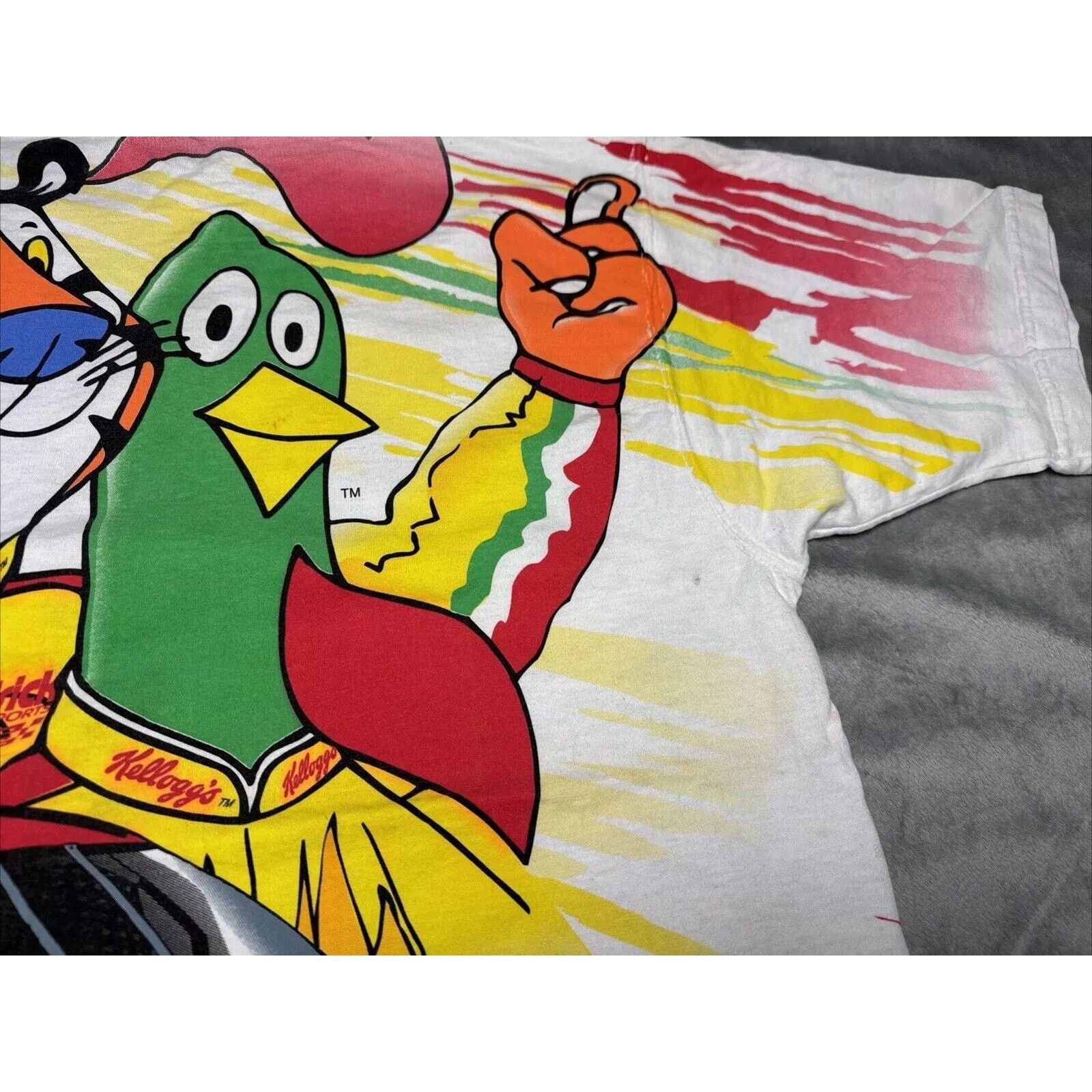 Fruit Of The Loom VTG 1996 Chase Mens XL NASCAR Terry Labonte Kelloggs AOP Size US XL / EU 56 / 4 - 8 Thumbnail