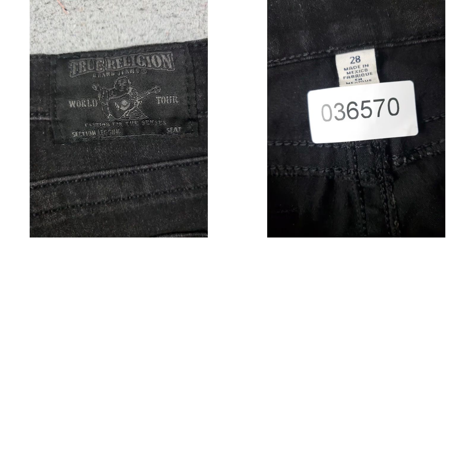 True Religion True Religion Jeans Womens Gray Straight 5-Pocket Size 28 Size 28" / US 6 / IT 42 - 8 Thumbnail