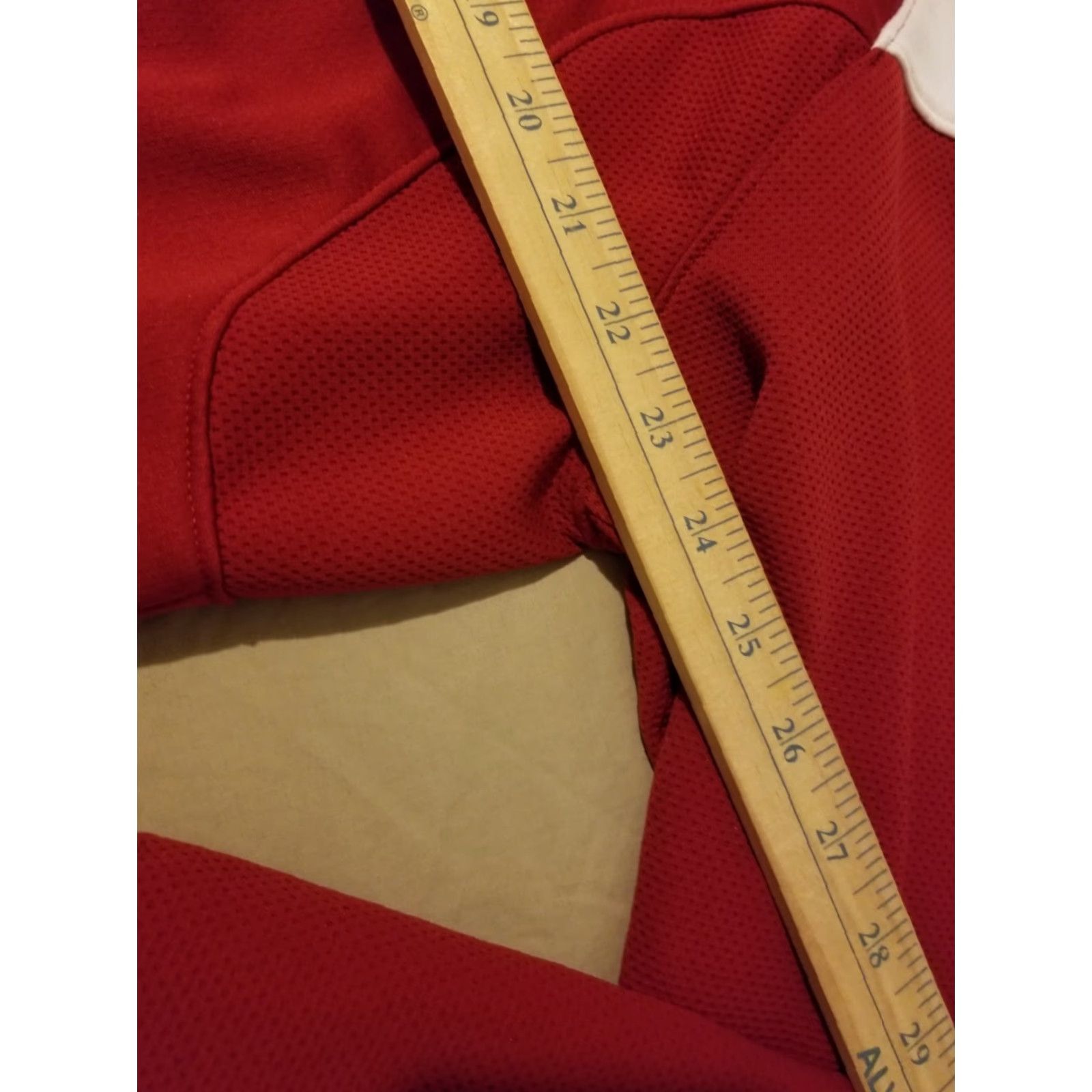 Nike VINTAGE? Nike Jacket Mens 2XL Red Athletic Track Jacket 100% Polyester Sports Activewear Mens Size US XXL / EU 58 / 5 - 5 Thumbnail