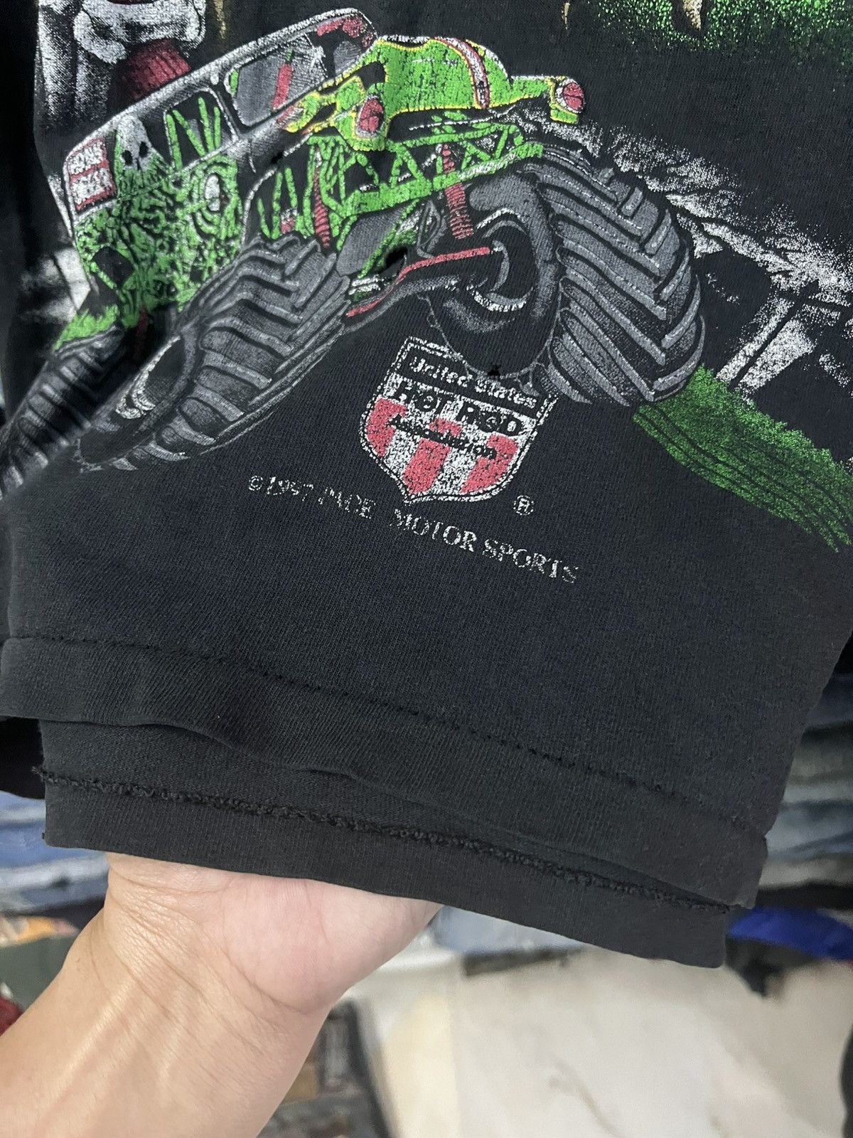 All Sport × Vintage 💥Very Rare💥True Vintage 90’s Dennis Anderson’s Grave Digger Size US S / EU 44-46 / 1 - 4 Thumbnail