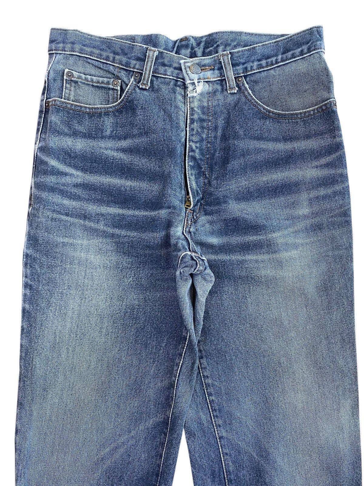 Johnbull John Bull Whiskers Faded Wash Style Straight Cut Jeans Size US 30 / EU 46 - 2 Thumbnail