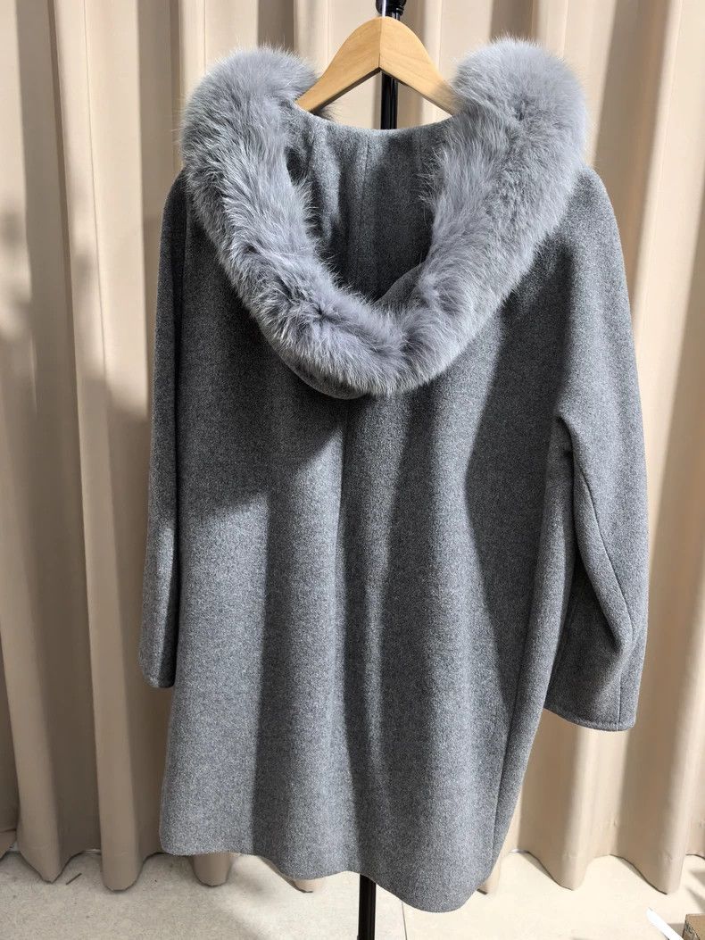 Max Mara Max Mara Studio wool coat, classic grey Size M / US 6-8 / IT 42-44 - 5 Thumbnail