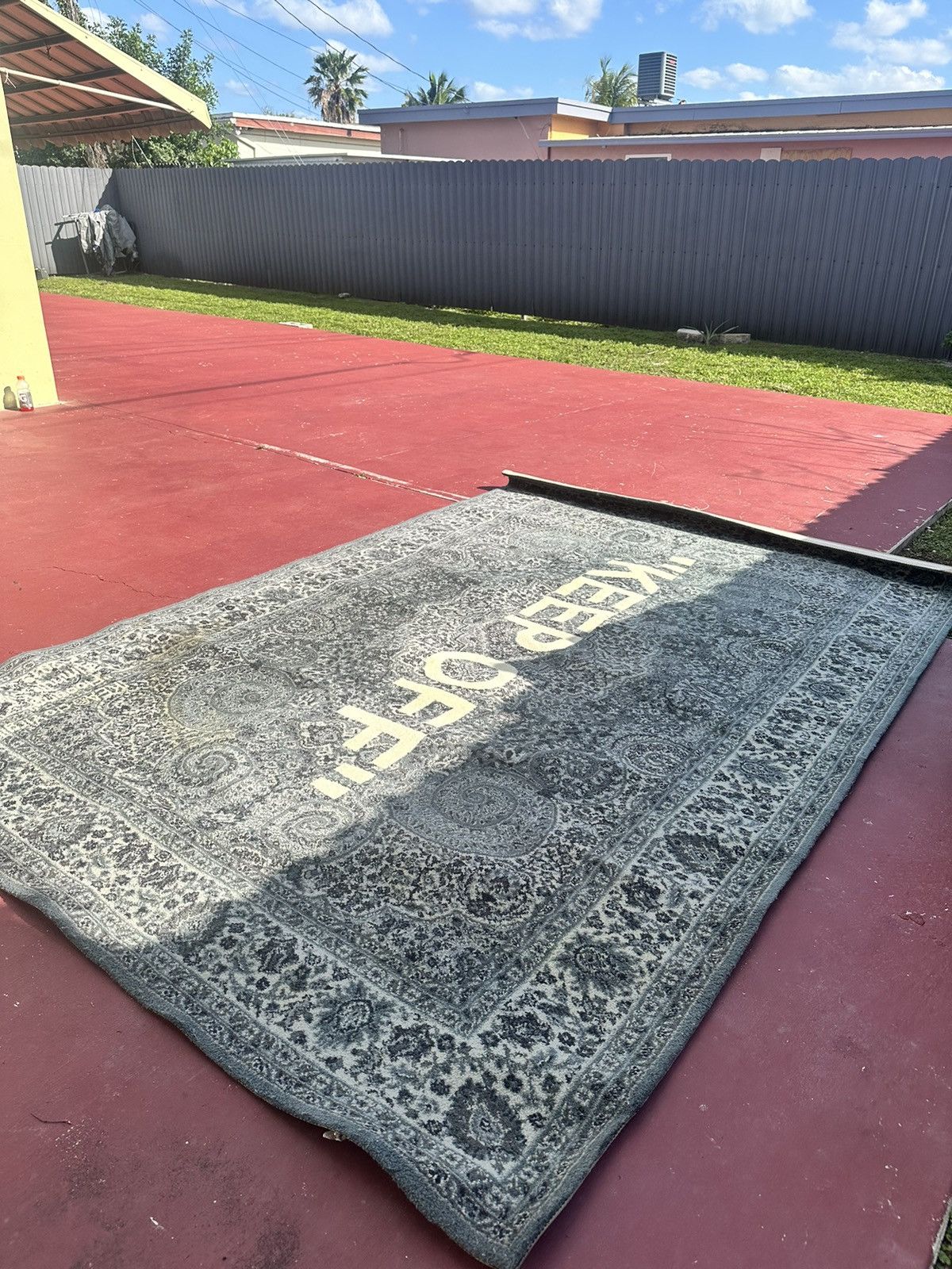 Off white ikea grey hot sale
