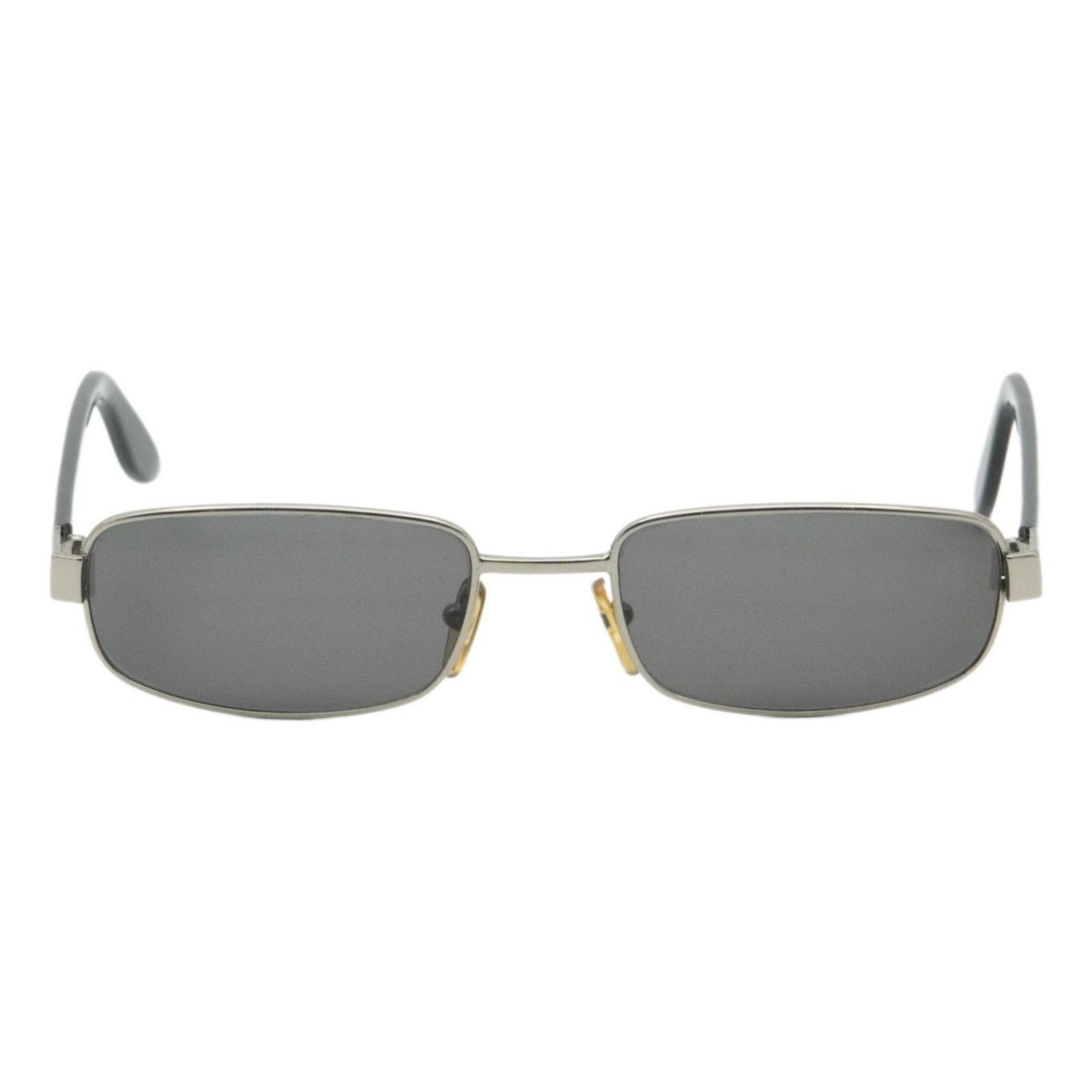 Gucci Vintage Gucci GG 1643 Tom Ford Black Rectangular Sunglasses Size ONE SIZE - 2 Thumbnail