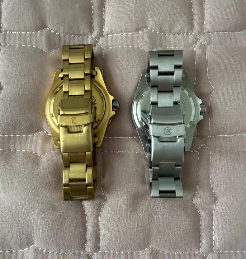 CLOT CLOT x JAM HOME MADE Gold & Silver Watch Bracelet Size 32 - 2 Thumbnail