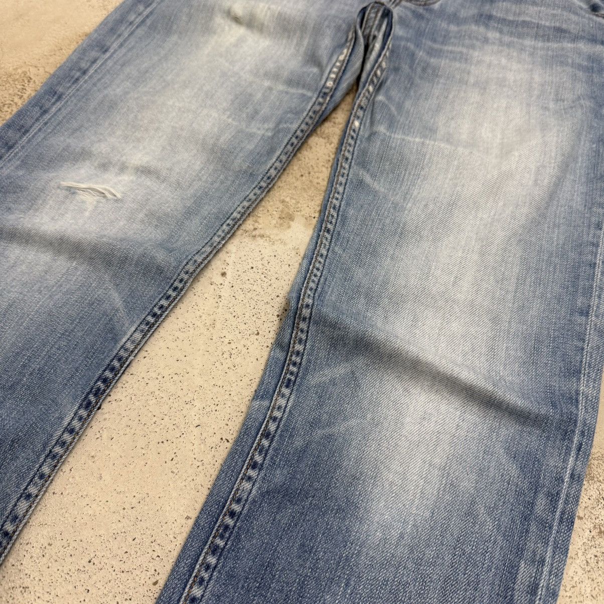 Japanese Brand Jiyuku Timeless Japan Denim Fabric Pants Size 24" / US 00 / IT 34 - 6 Thumbnail