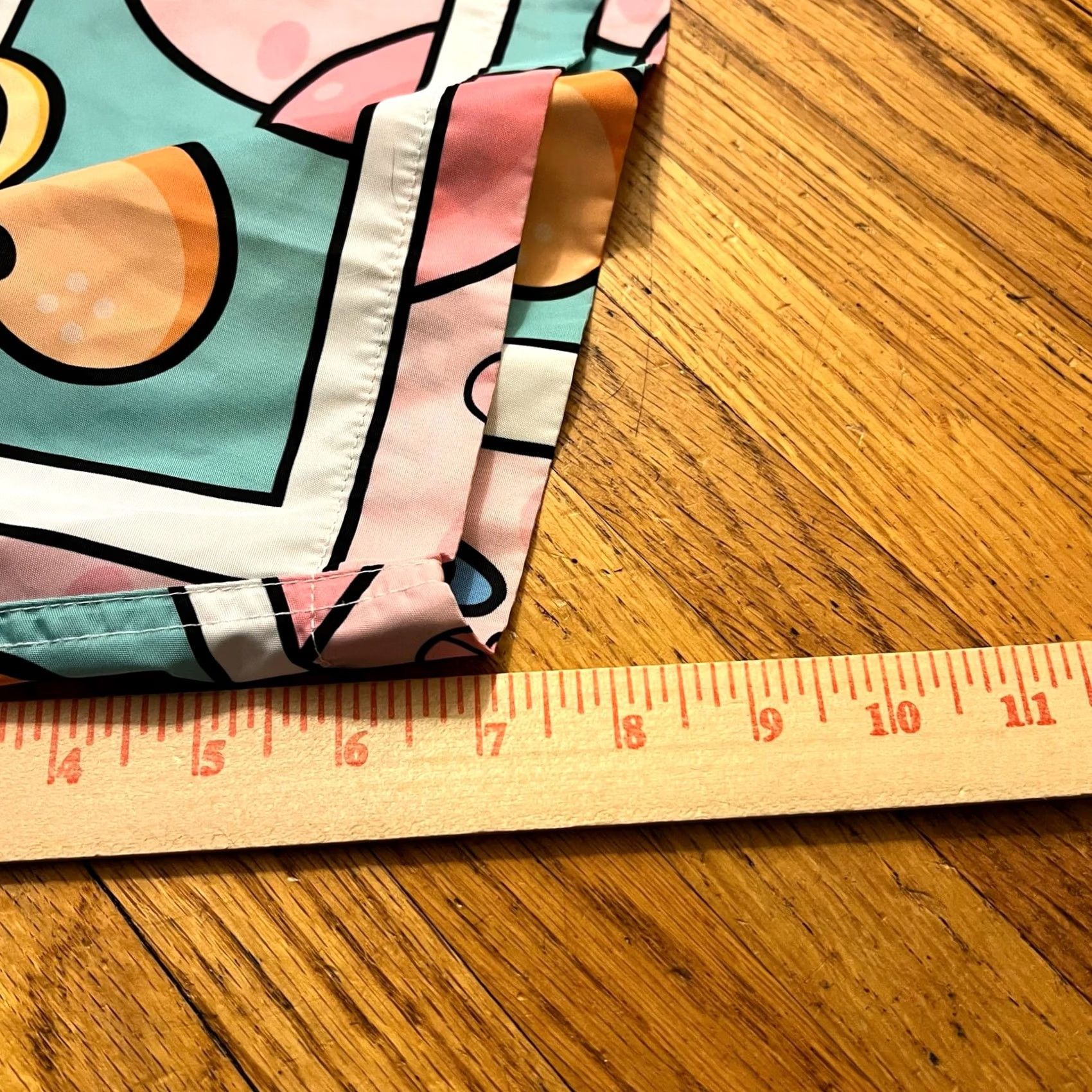 Vintage Kirby Swim Trunks Mens Medium All Over Print Board Shorts Pink Green Size US 31 - 6 Thumbnail