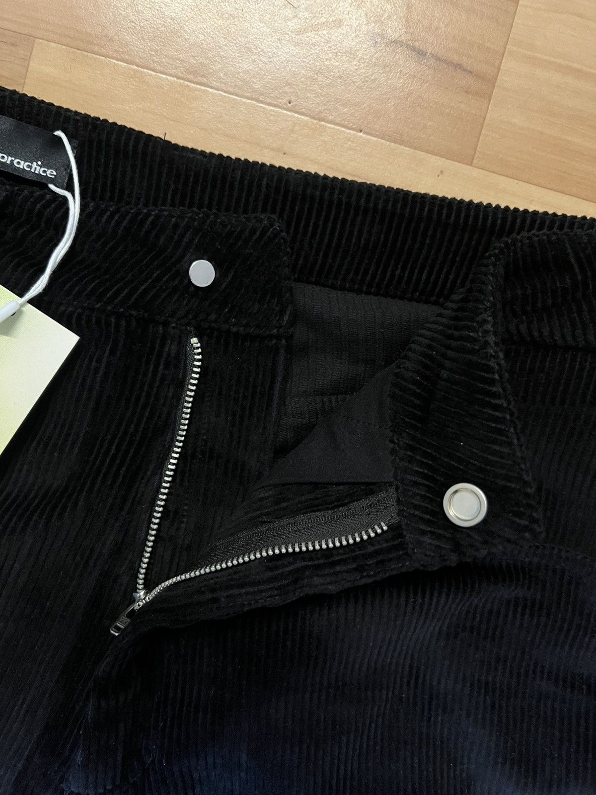 Other Ordinary Practice Dart Carpenter Trousers Black Corduroy M Size US 30 / EU 46 - 3 Thumbnail
