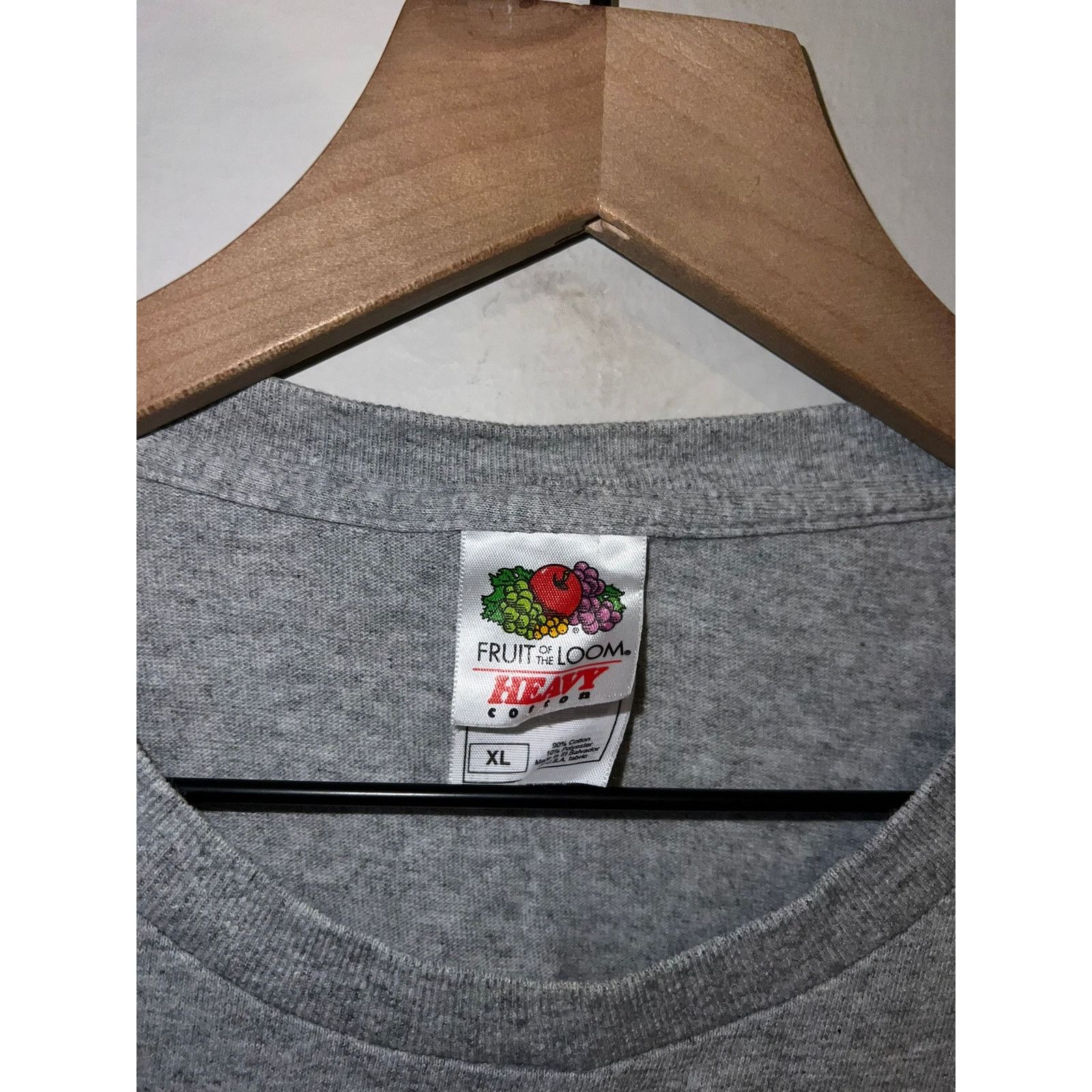 Fruit Of The Loom Vintage USAG Stuttgart Shirt Softball Germany Gray Tee XL Size US XL / EU 56 / 4 - 5 Thumbnail