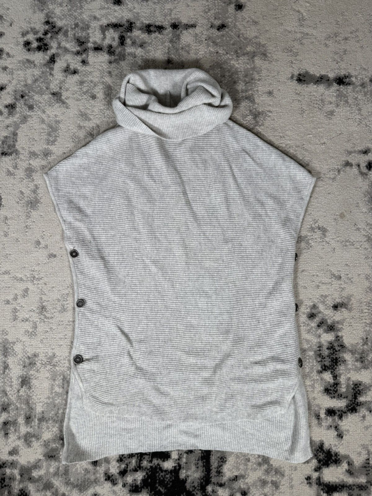 Barbour Barbour Oldnay Knit Sleeveless Turtleneck Merino Sweater Size L / US 10 / IT 46 - 3 Thumbnail