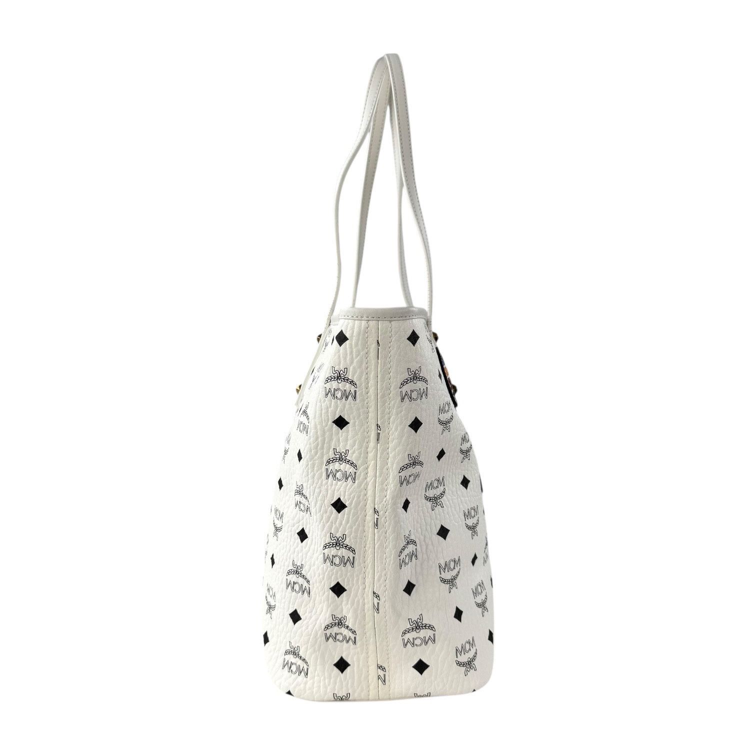 MCM MCM Monogram Victory Patch Anya Zip Tote & Pochette Size ONE SIZE - 4 Thumbnail