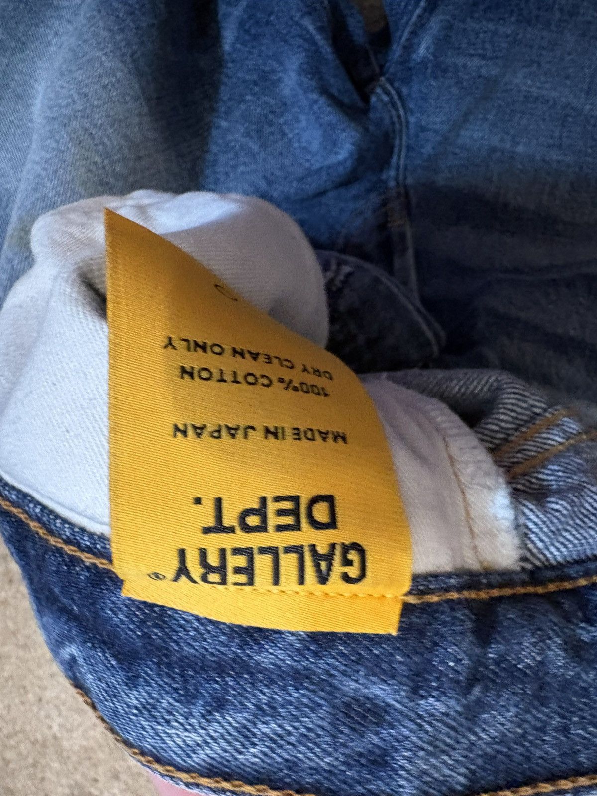 Gallery Dept. Gallery Dept. Made in Japan Denim 5001 Vintage Selvedge Size US 38 / EU 54 - 7 Thumbnail