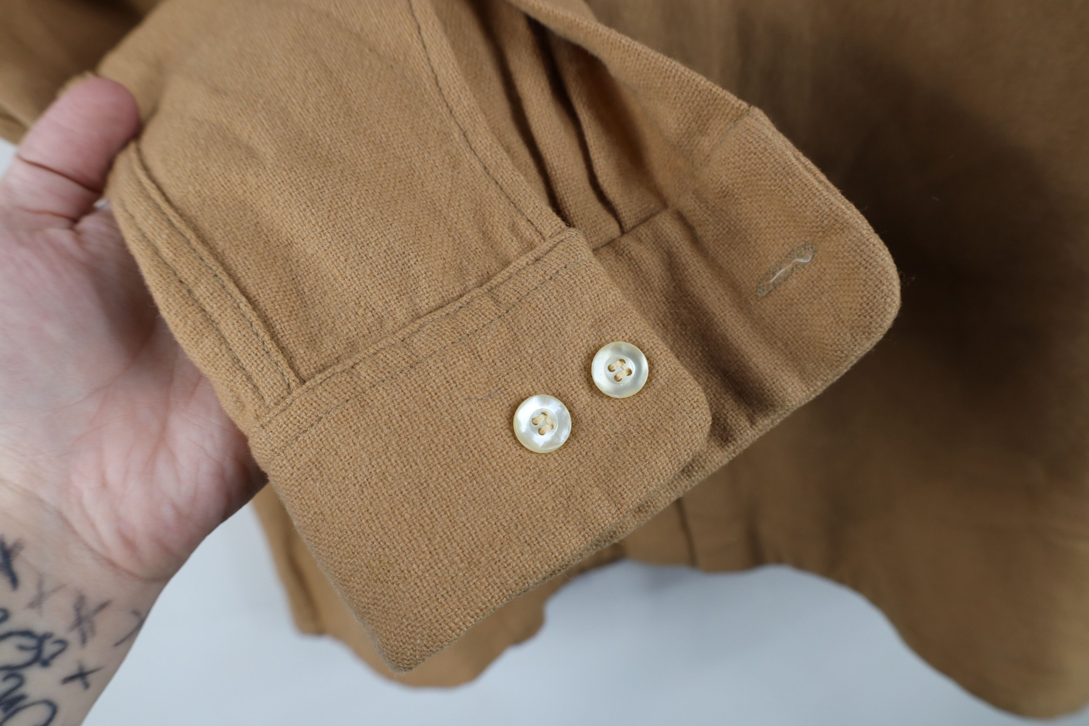 Vintage Vintage 50s Penneys Camp Collar Board Button Shirt USA Size US L / EU 52-54 / 3 - 7 Thumbnail
