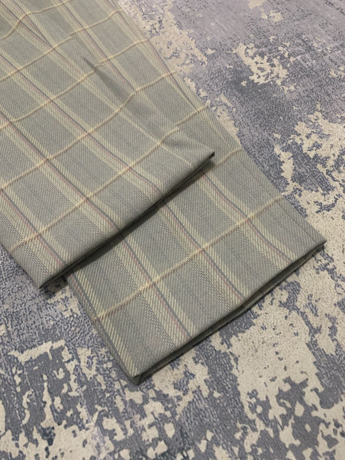 Vintage Vintage Japanese Alex Ave Wool Checkered Pants Size US 30 / EU 46 - 4 Thumbnail