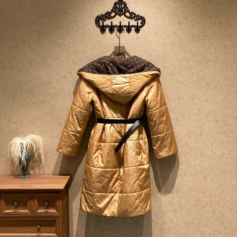 Louis Vuitton Louis Vuitton Old flower full print bathrobe long down jac Size XXS / US 00 / IT 34 - 2 Thumbnail