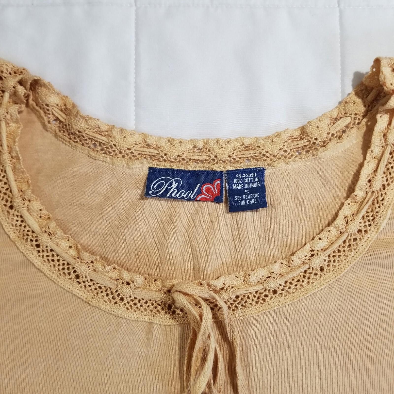 the POOL aoyama Phool Small Long Sleeve Gradient Beige to Pink Top Size S / US 4 / IT 40 - 9 Thumbnail