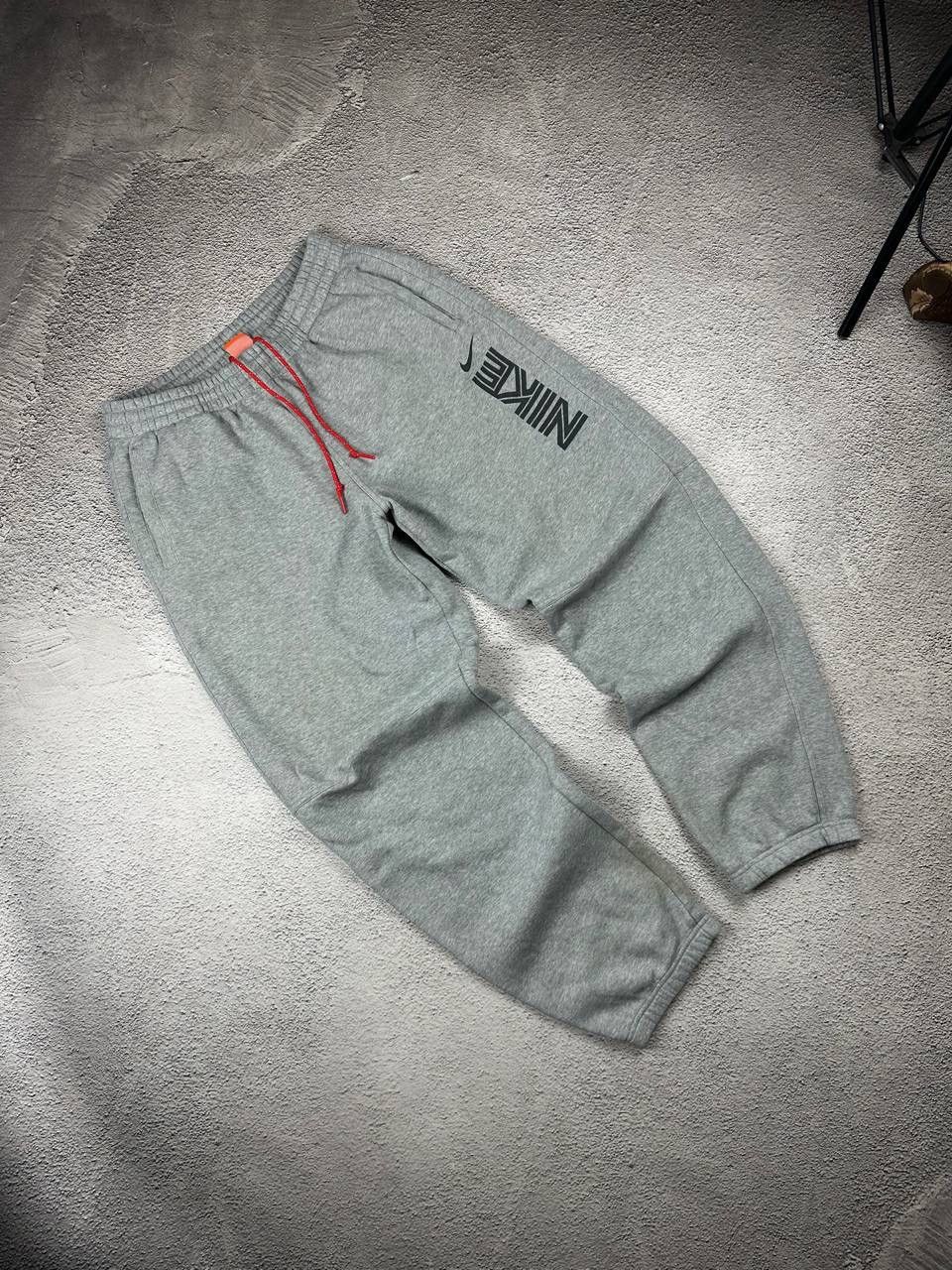 Vintage Nike Track Pants Sweatpants Y2K Baggy Style Fleece