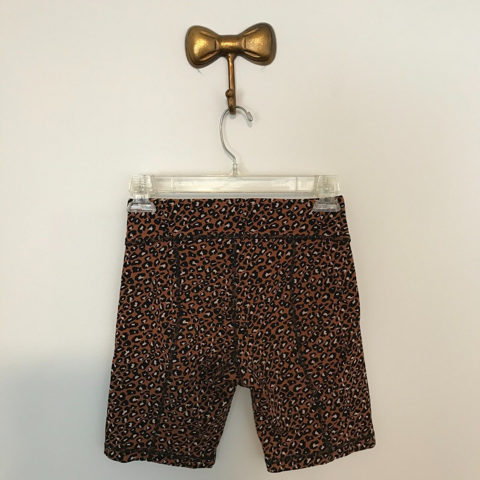 Free People Free People Women's Lucky Strike Leopard Print Biker Shorts Size 25" / US 0 / IT 36 - 2 Thumbnail