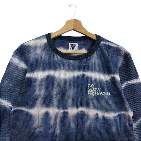 go slow caravan Vtg GO SLOW CARAVAN Union Made Tie Dye Tee Shirt Gsc Size US M / EU 48-50 / 2 - 2 Thumbnail