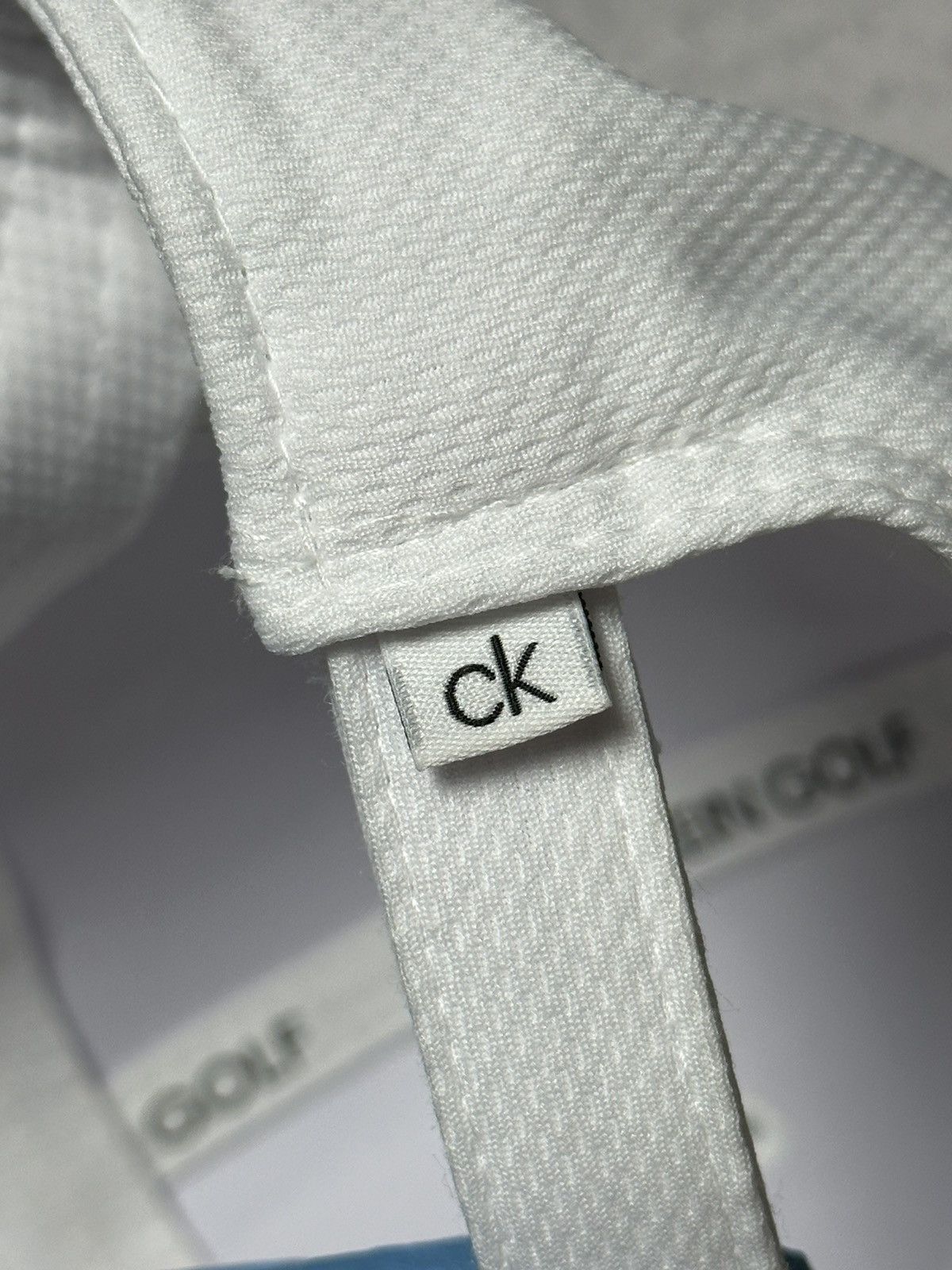 Calvin Klein Calvin Klein Golf White Cap Size ONE SIZE - 10 Thumbnail