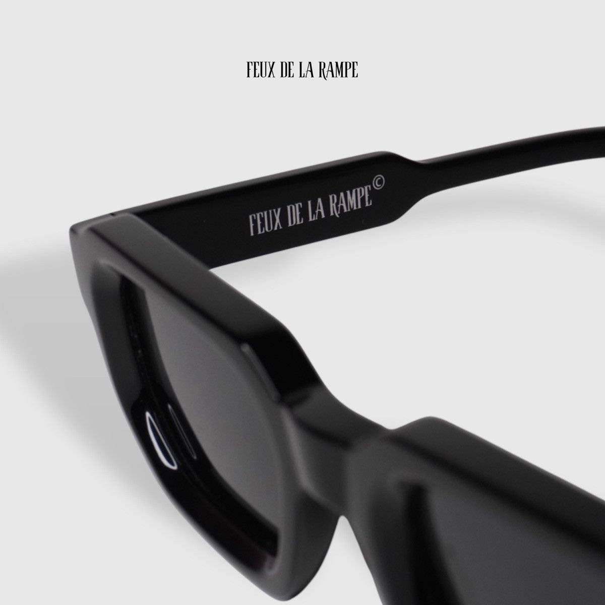 Designer « The Classic Black » Sunglasses by FDLR Size ONE SIZE - 6 Thumbnail