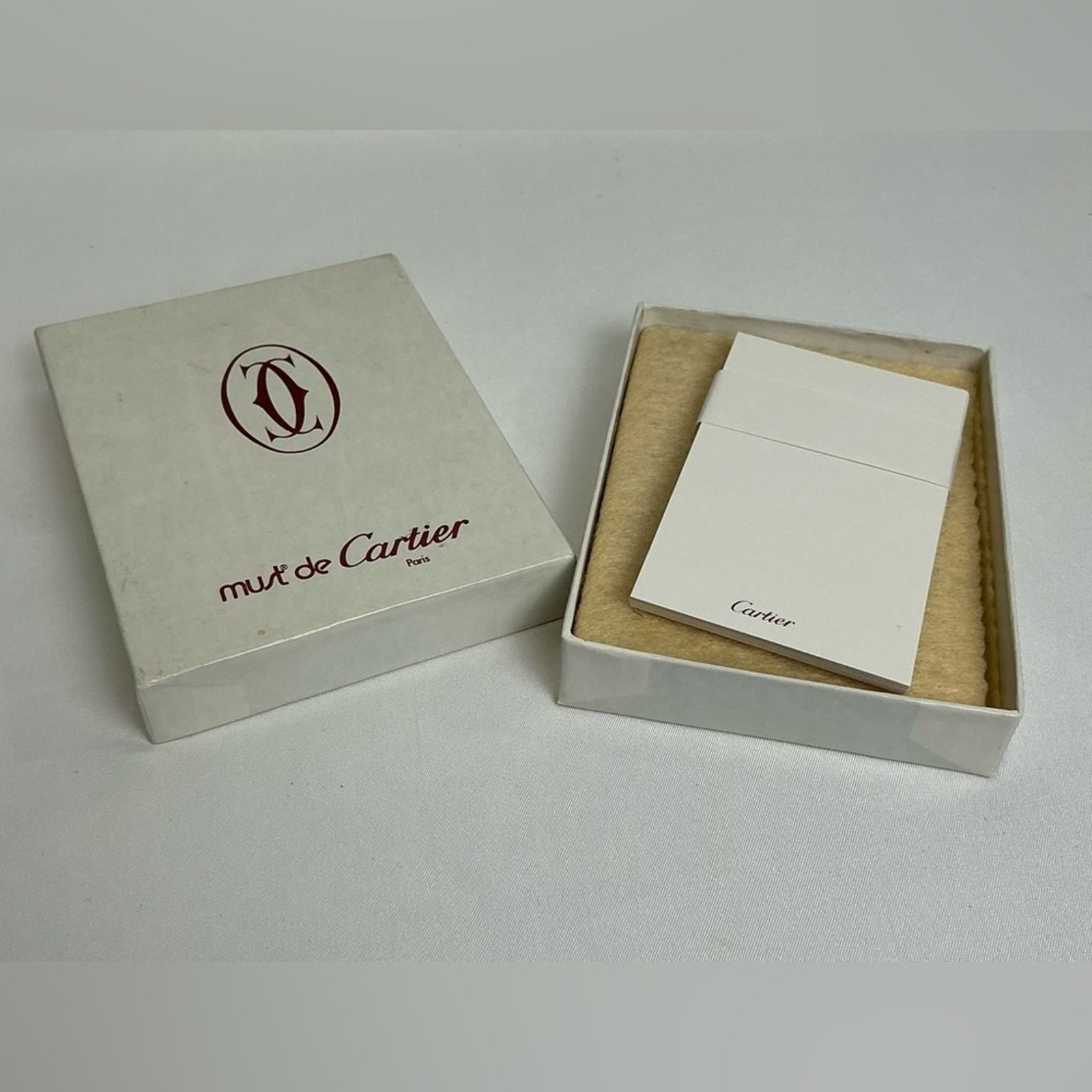 Cartier Cartier Red Leather note pad box cover paper Card Case Size ONE SIZE - 7 Thumbnail