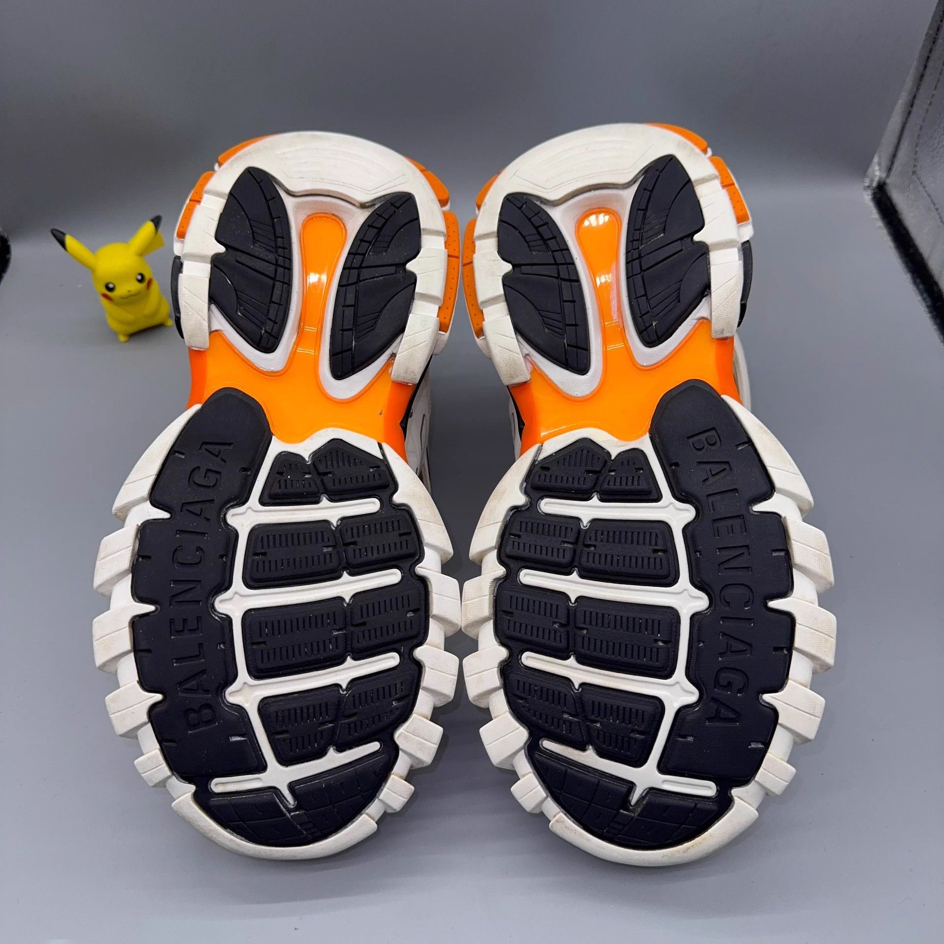 Balenciaga Balenciaga Track White Orange Sneakers Size US 10 / EU 43 - 4 Thumbnail