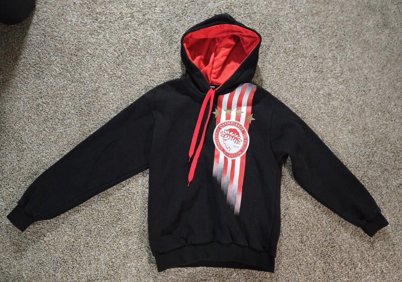 Designer Red Store Olympiakos Hooded Sweatshirt Size Small Size US S / EU 44-46 / 1 - 1 Thumbnail
