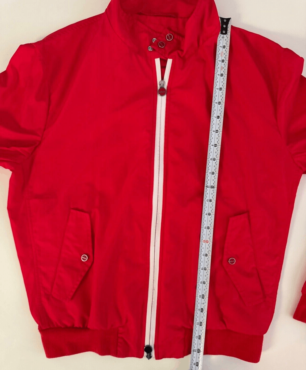 Kiton Kiton Lightweight Packable Red Bomber Jacket L EU 52 Italy Size US L / EU 52-54 / 3 - 10 Thumbnail