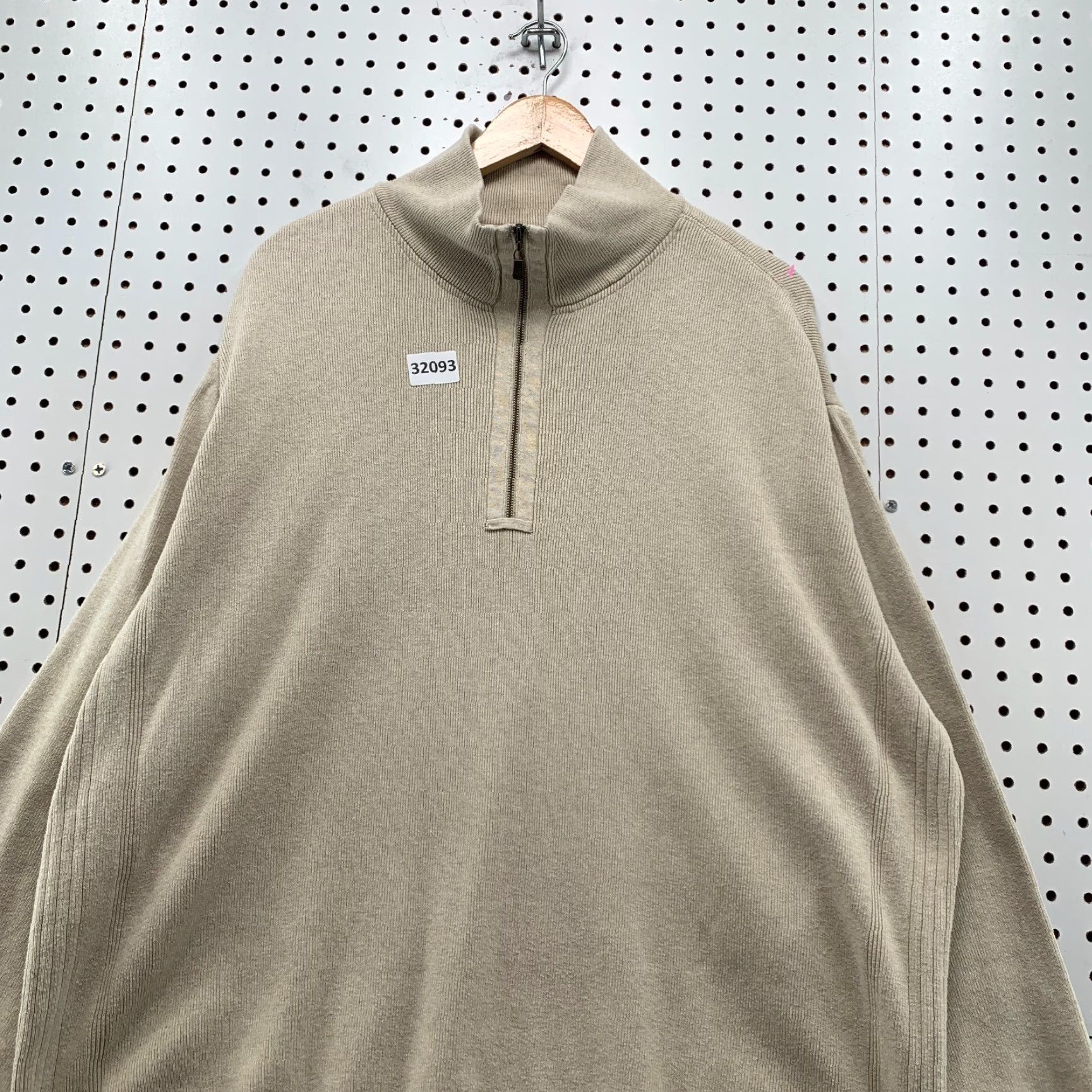 Tommy Bahama VINTAGE Tommy Bahama 1/4 Zip Pullover Sweater Mens Large Oversized Gray Long Sleeve Mock Neck Size US L / EU 52-54 / 3 - 5 Thumbnail