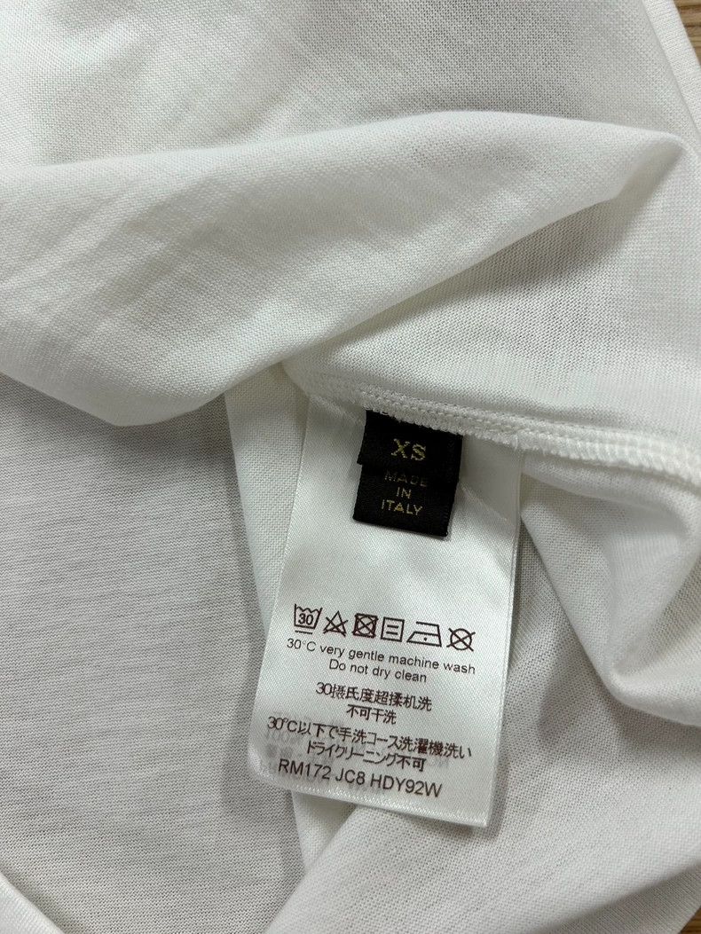 Louis Vuitton Louis Vuitton 17 SS co-branded white box logo short sleeve Size US XS / EU 42 / 0 - 5 Thumbnail