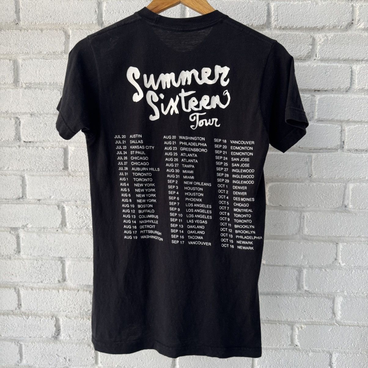 Band Tees × Rap Tees Future Summer Sixteen Tour Tee Size US S / EU 44-46 / 1 - 2 Thumbnail