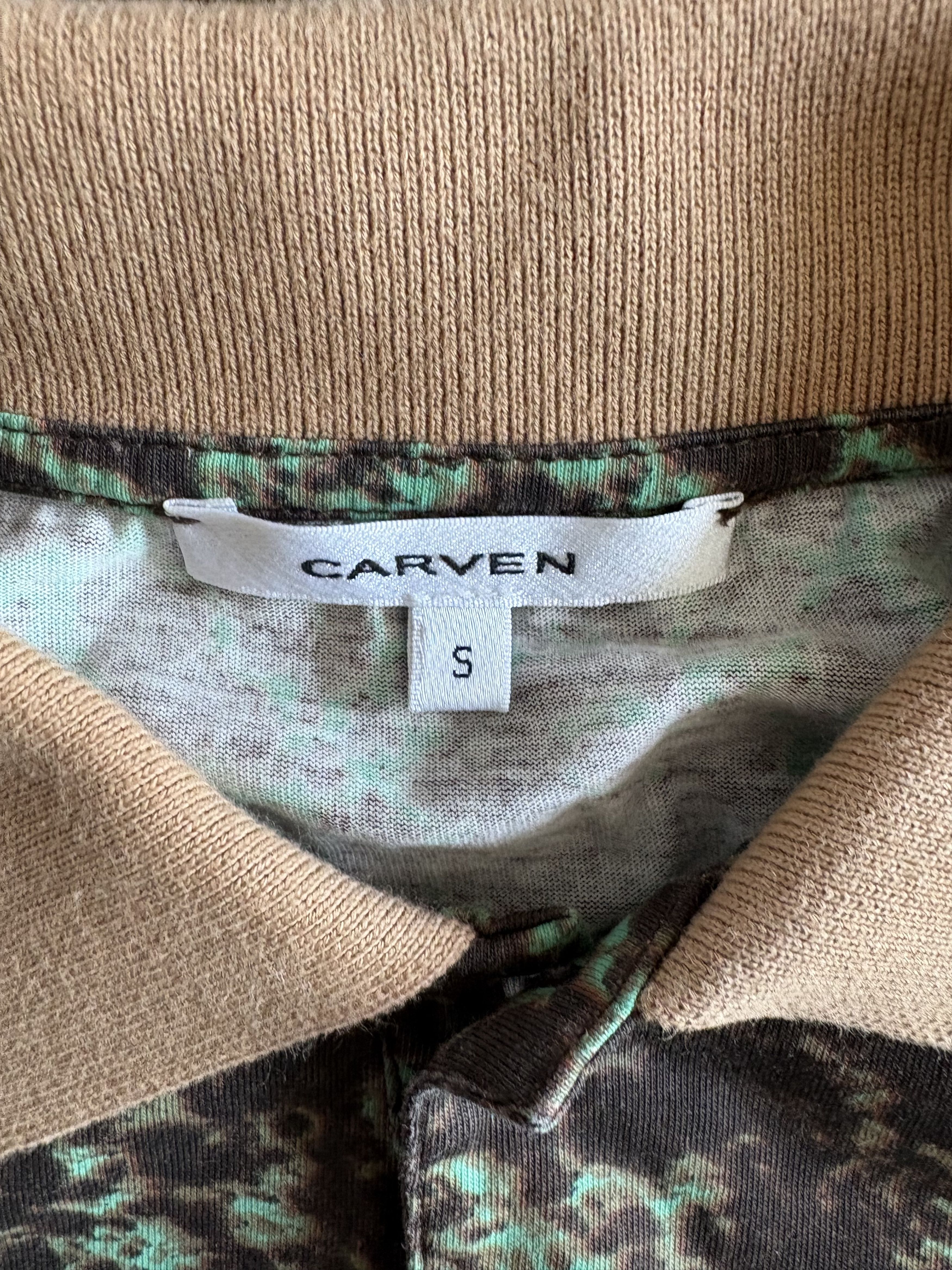 Carven Carven Men's Vintage Jungle Polo -- Small Size US S / EU 44-46 / 1 - 2 Thumbnail
