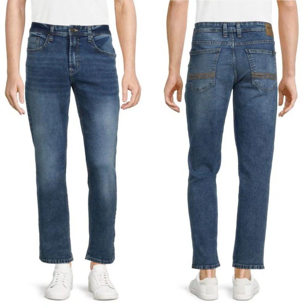 Buffalo David Bitton NWT New $109 BUFFALO David Bitton Evan-X Slim Straight Jean Size US 34 / EU 50 - 1 Thumbnail