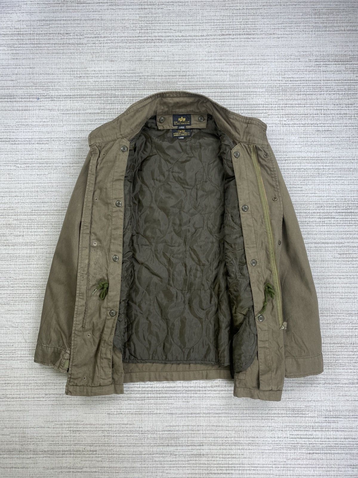 Alpha Industries 🔥Vintage Alpha Industries Military M-65 Field Jacket Size US M / EU 48-50 / 2 - 7 Thumbnail