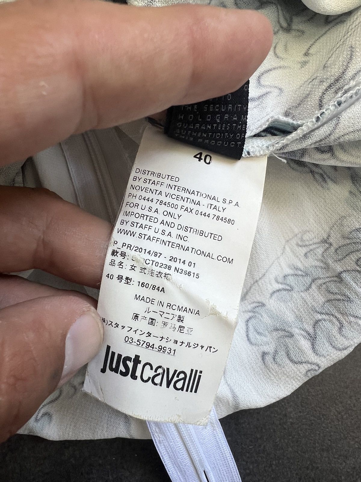 Just Cavalli × Roberto Cavalli Roberto Cavalli Japanese waves snakeskin dress Size S / US 4 / IT 40 - 11 Thumbnail