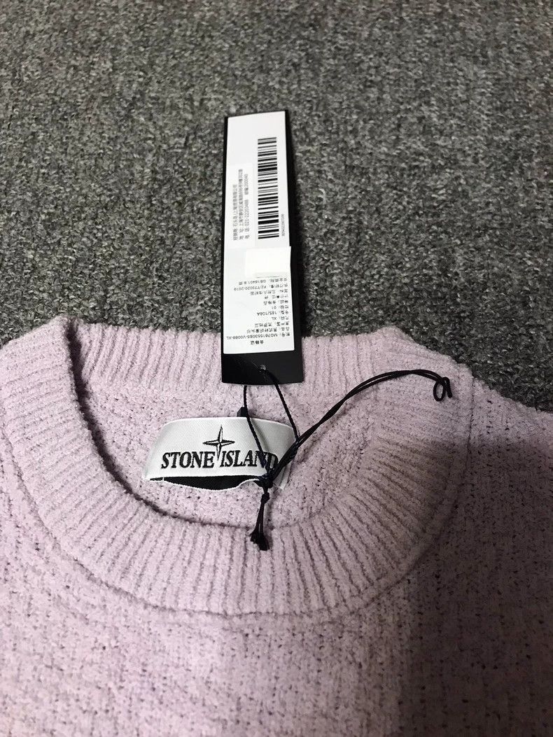 Stone Island STONE ISLAND Pullover Sweatshirt in Lavender -2506 Size US XL / EU 56 / 4 - 4 Thumbnail