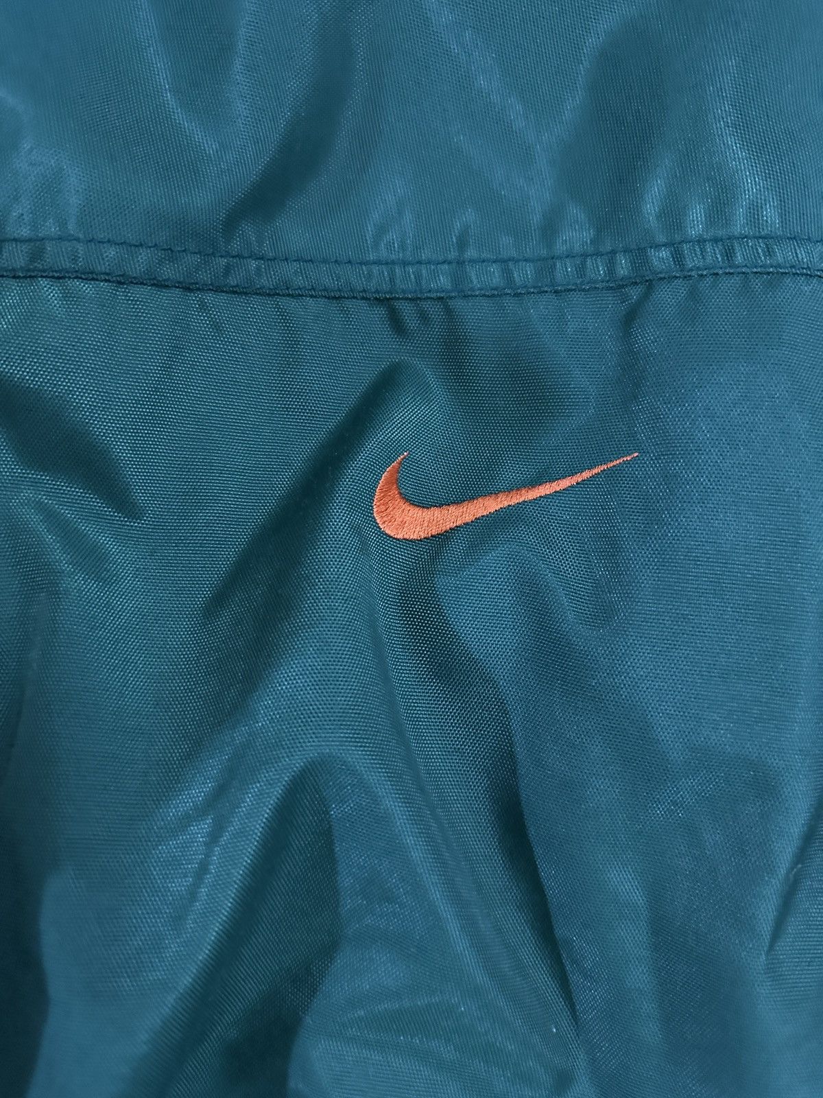 Nike Rare Vintage 90s U Miami Nike Green Coat Jacket Size XL Size US XL / EU 56 / 4 - 3 Thumbnail